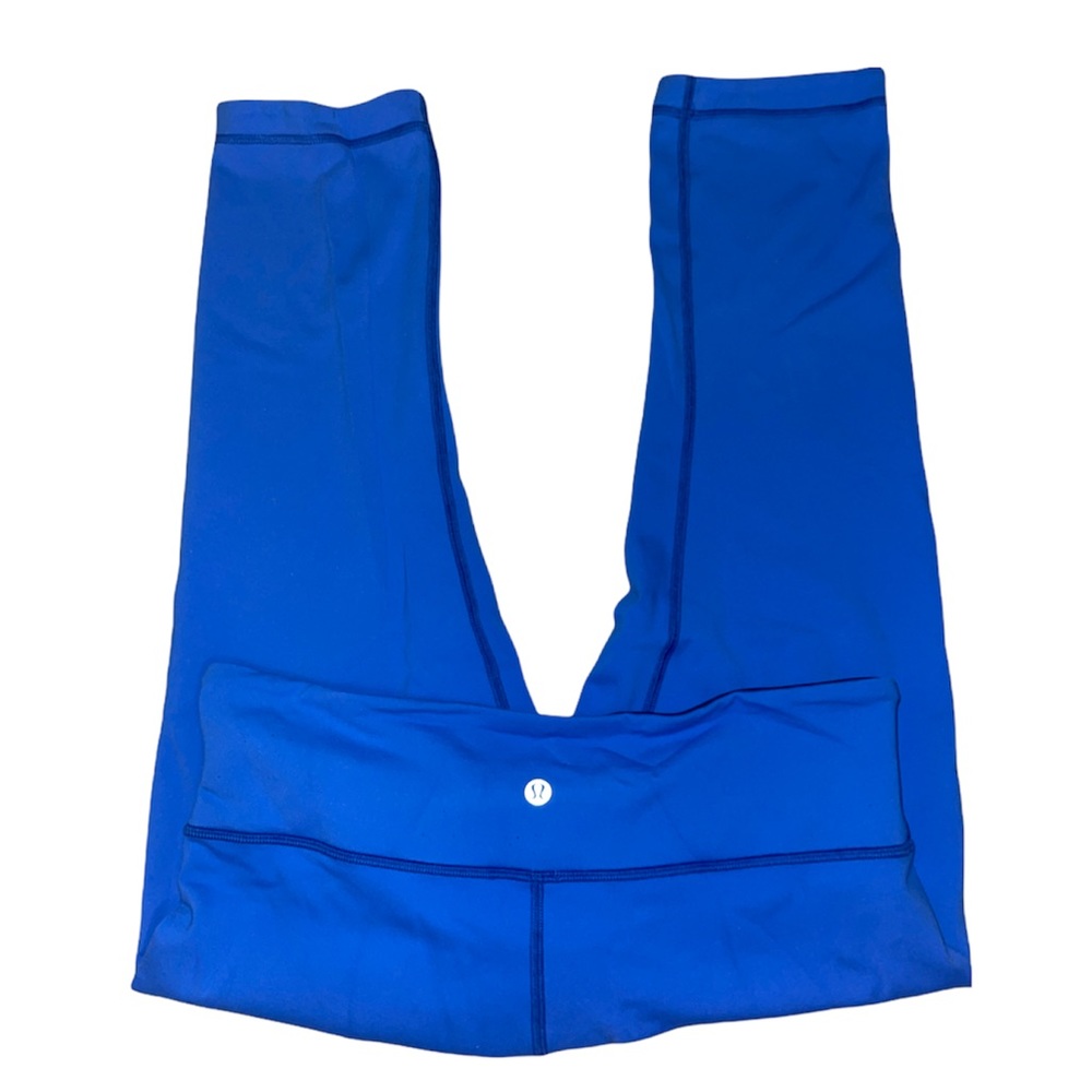Lululemon ocean blue cropped leggings SOLD ON OTHER APP - Picture 3 of 3